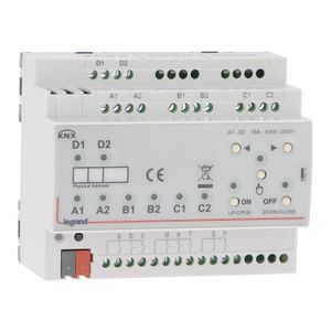 ACTUADOR KNX 8 ENT BIN 8 SAL 16A 6 MODUL 267304 Legrand