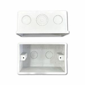 Caja rectangular libre de halogeno 3 modulos s/inserto 1172003127 Tycsa