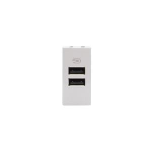 CARGADOR USB AA 1M BLANCO 419154002 Bticino