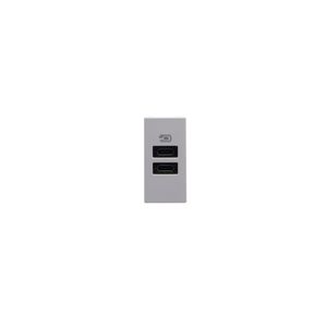 CARGADOR USB CC 1M GRIS 419156302 Bticino