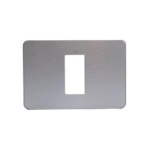 PLACA 1P ALLUMINIO 48030102 Bticino