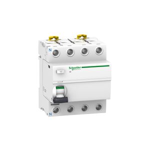 INTERRUPTOR DIFERENCIAL ACTI9 IID 4P 415V 40A 30MA CLASE AC 7144059 Schneider Electric