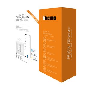 STARTERKIT MÀTIX WITH NETATMO - COMANDO ILUMINACIÓN SMART 1181202 Bticino