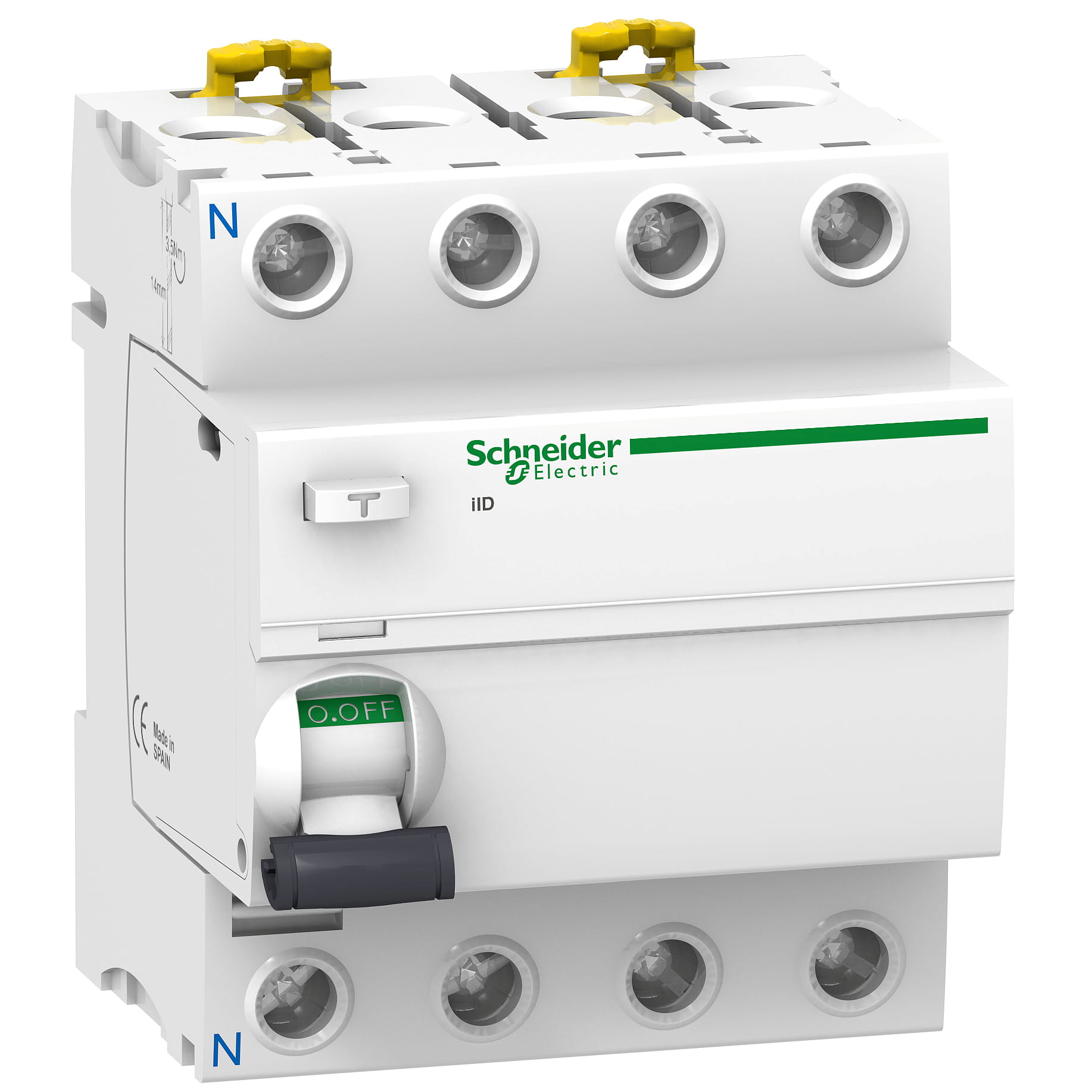 Interruptores DIFERENCIAL ACTI 9 IID 4P 80A 300MA CLASE AC