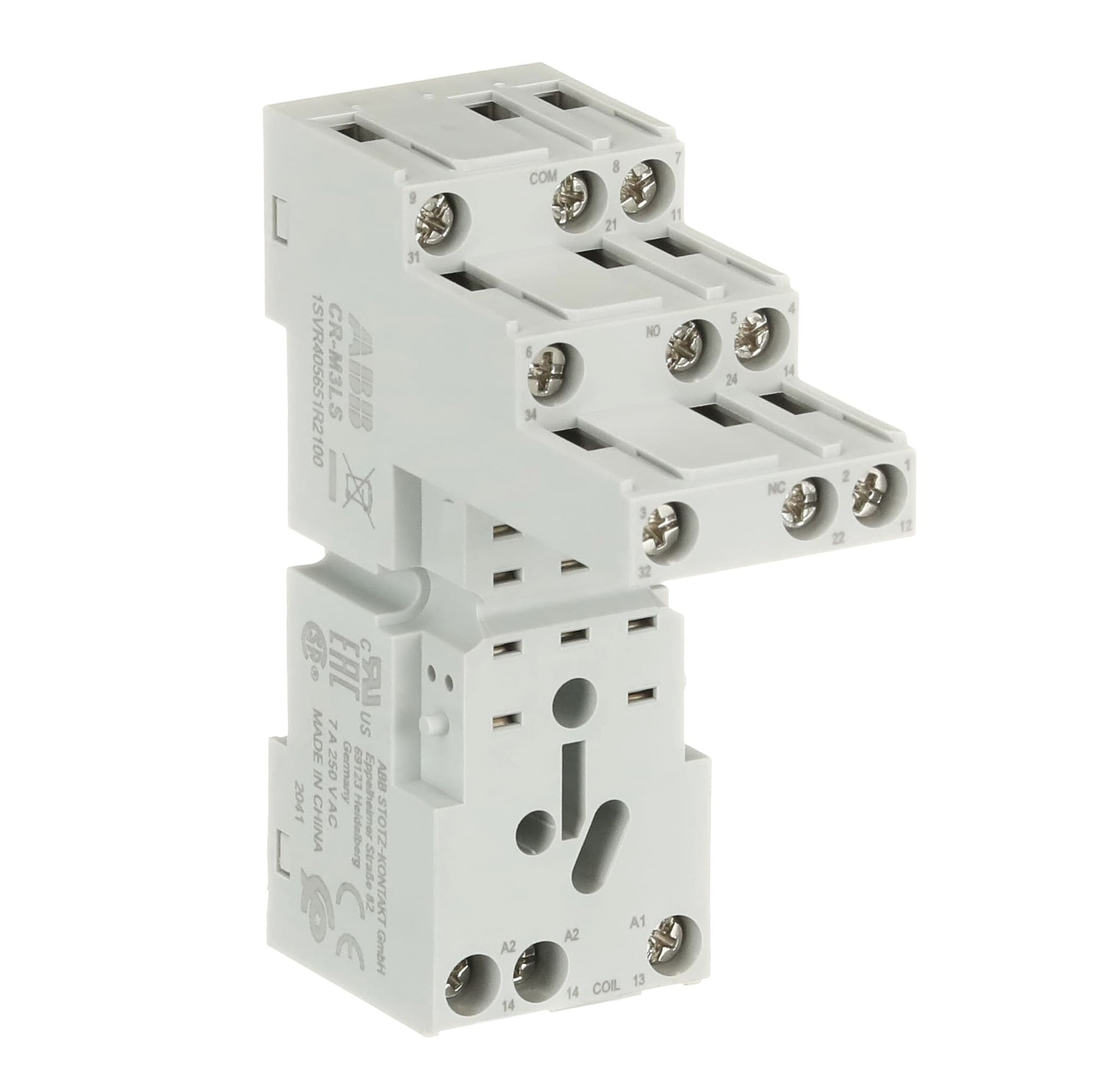 BASE LOGICA PARA 3 CONTACTOS CR-M3LS 22046985 ABB
