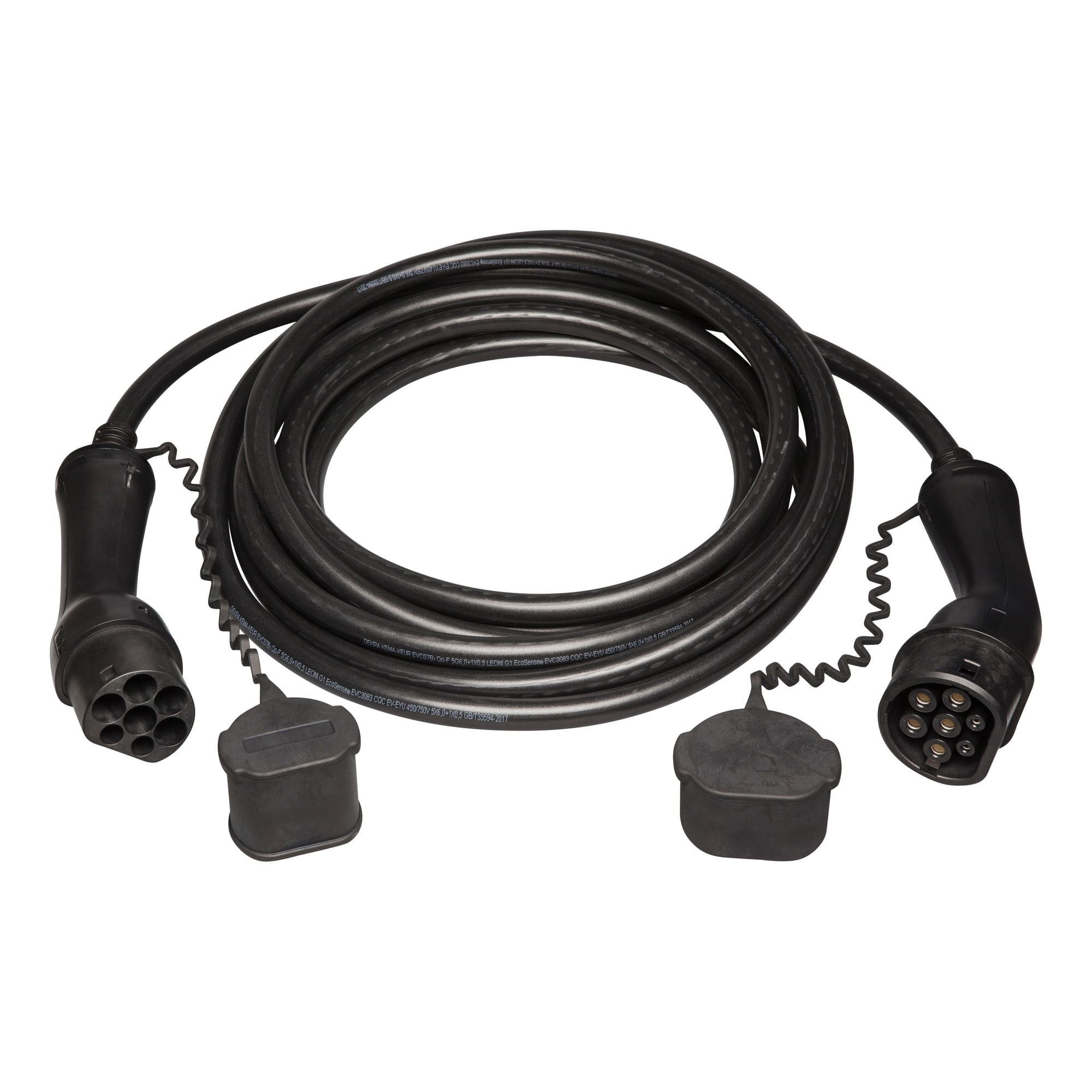 CABLE PARA VEHICULO ELECTRICO DE TIPO 2 A TIPO 2, TRIFASICO, 7 METROS 2003285 ABB