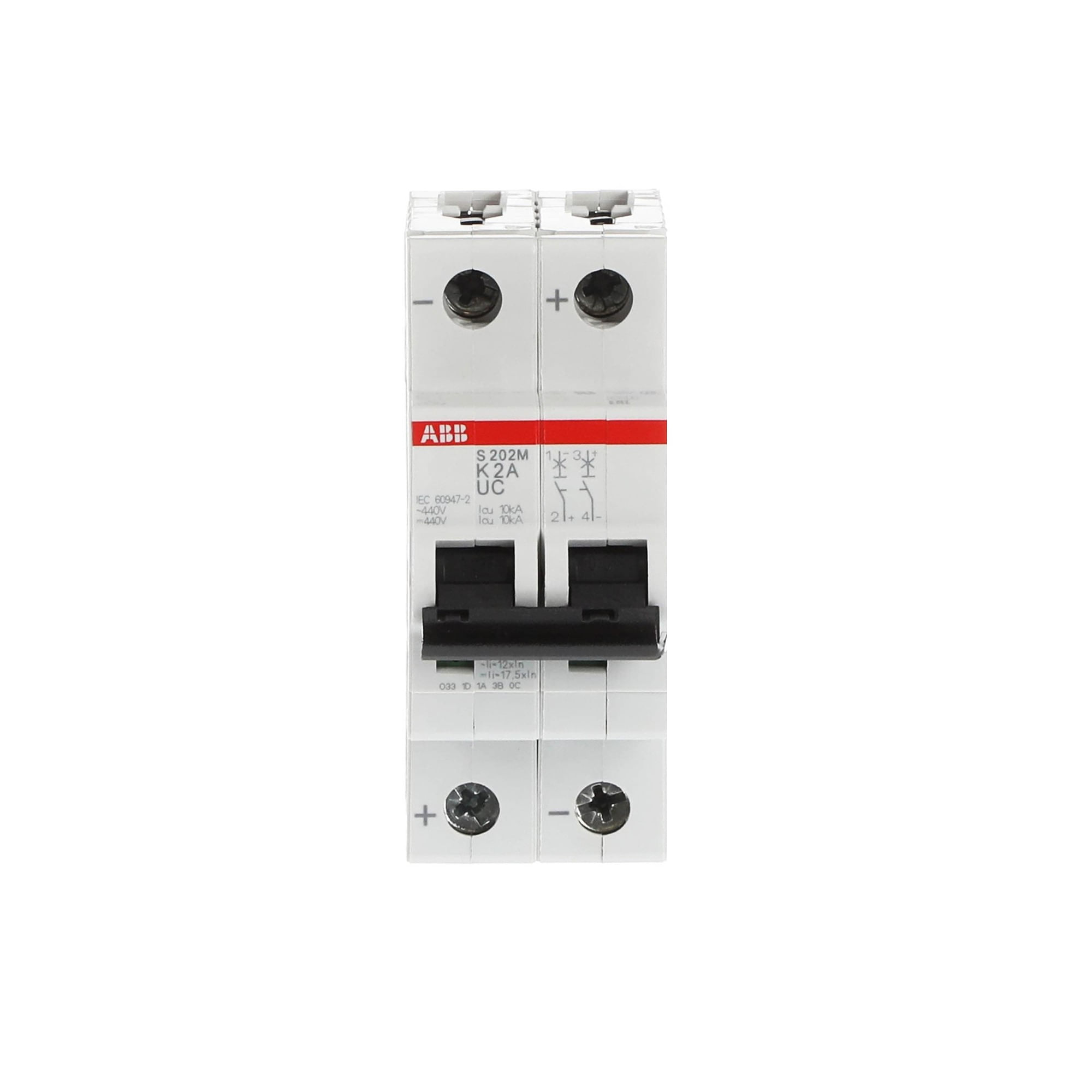INTERRUPTOR AUTOMATICO 2x 2A UCK 10KA 2720610285 ABB