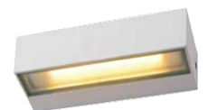 APLIQ LED LUZ IND IP65 12W 3K GR 220X72 208804825 Darlux